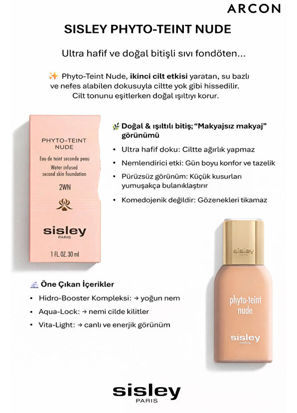 Sisley Phyto-Teint Nude 2C Soft Beige - 2