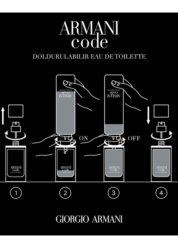 Giorgio Armani Code EDT Refill 150 ml Erkek Parfüm - 3