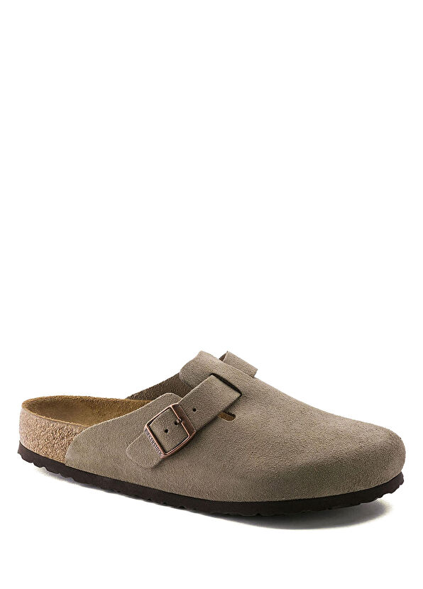 Boston Bej Erkek Süet Terlik - Görsel 3