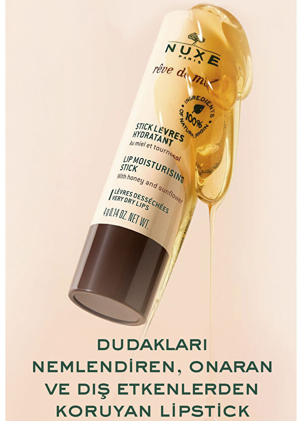 Nuxe Rêve de Miel Moisturizing & Protective Lip Balm & Nourishing Repair Lip Balm - 3