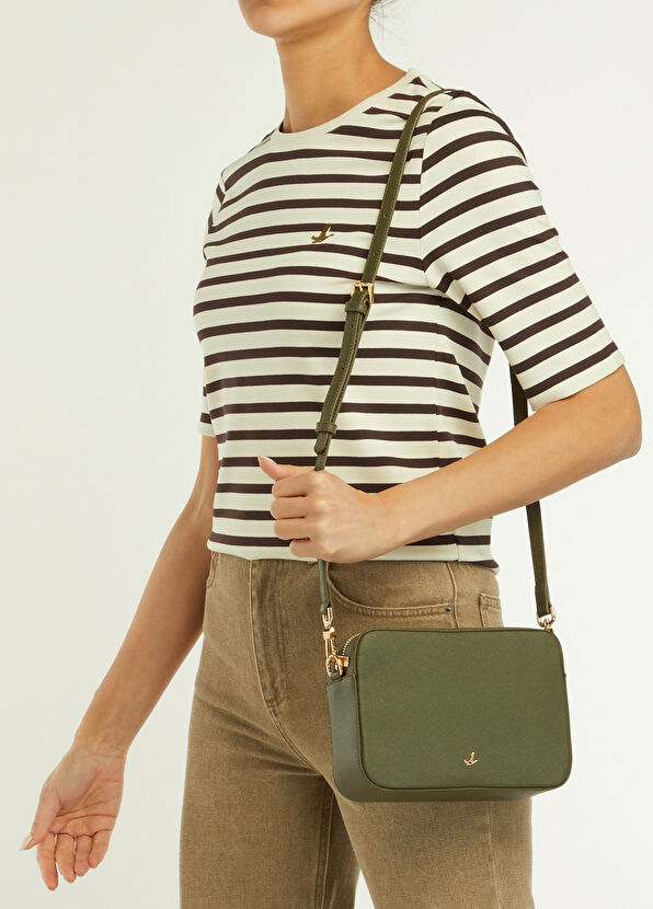 Beymen Club Haki Kadın Çapraz Çanta - 2