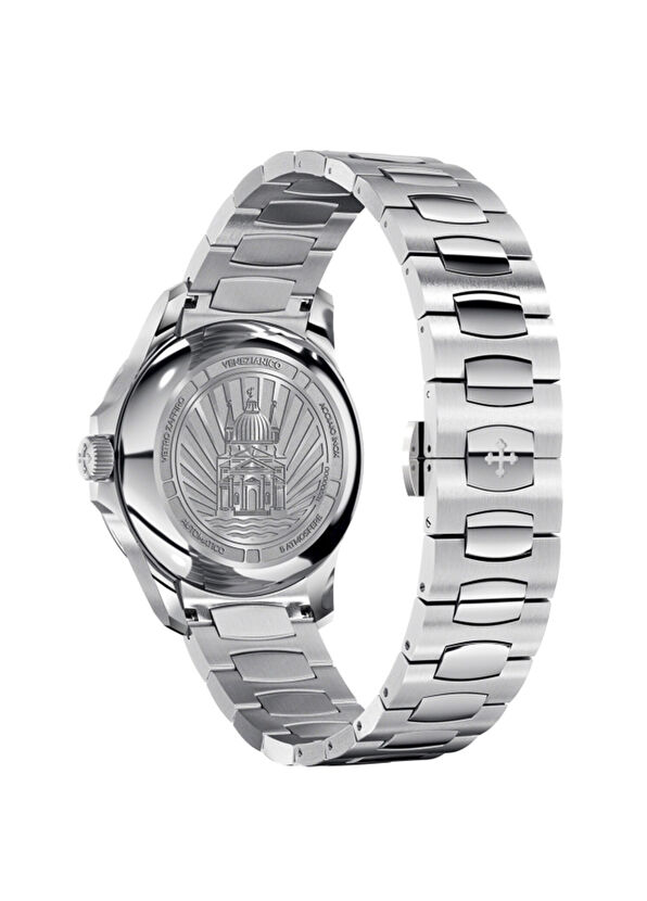 Venezianico 1121503C Redentore Kurmalı Otomatik Pudra Rengi Çelik Kadın Kol Saati - 2