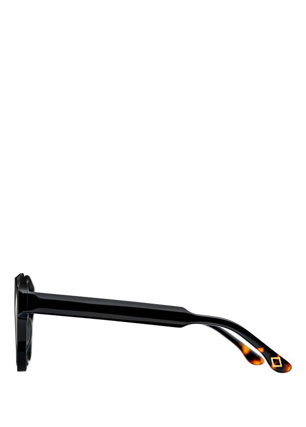 CharlieMax Milano Ripa Acetate Black Sunglasses - 2