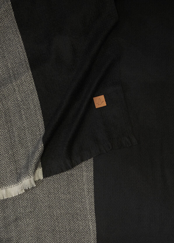 Beymen Club Black Grey Women's Scarf - 2