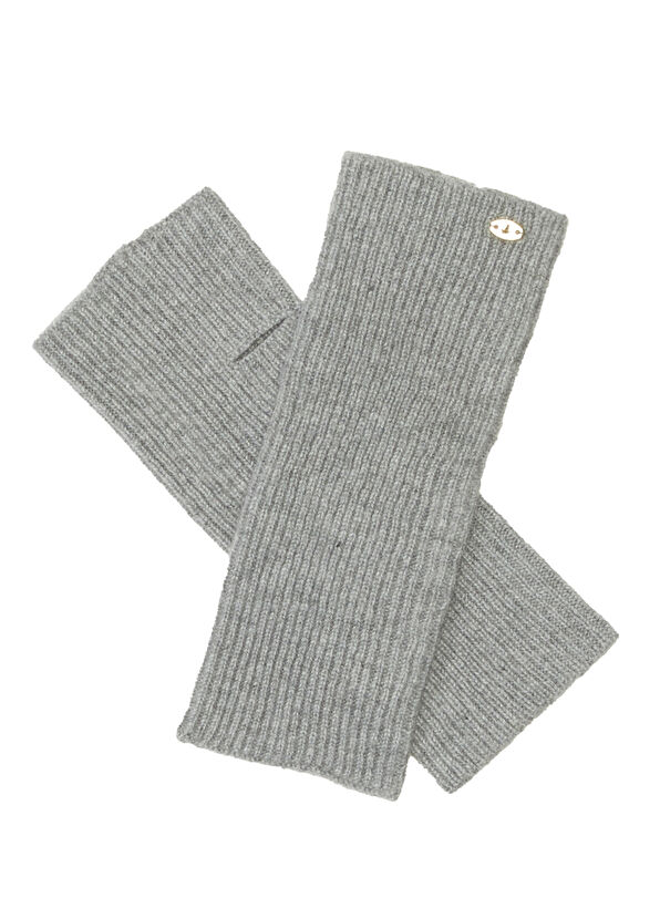 Beymen Club Grey Women's Cashmere Gloves - 2