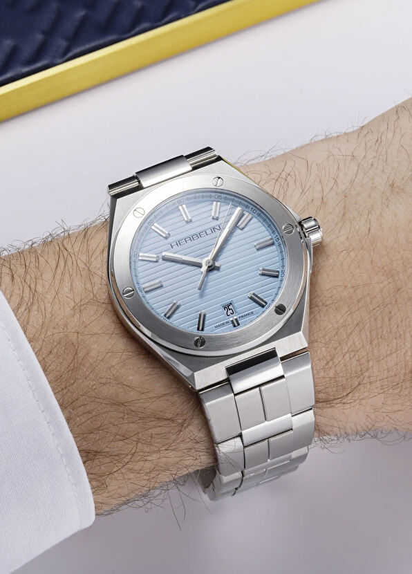 Herbelin Cap Camarat 12245B25 Çelik Erkek Kol Saati - 2