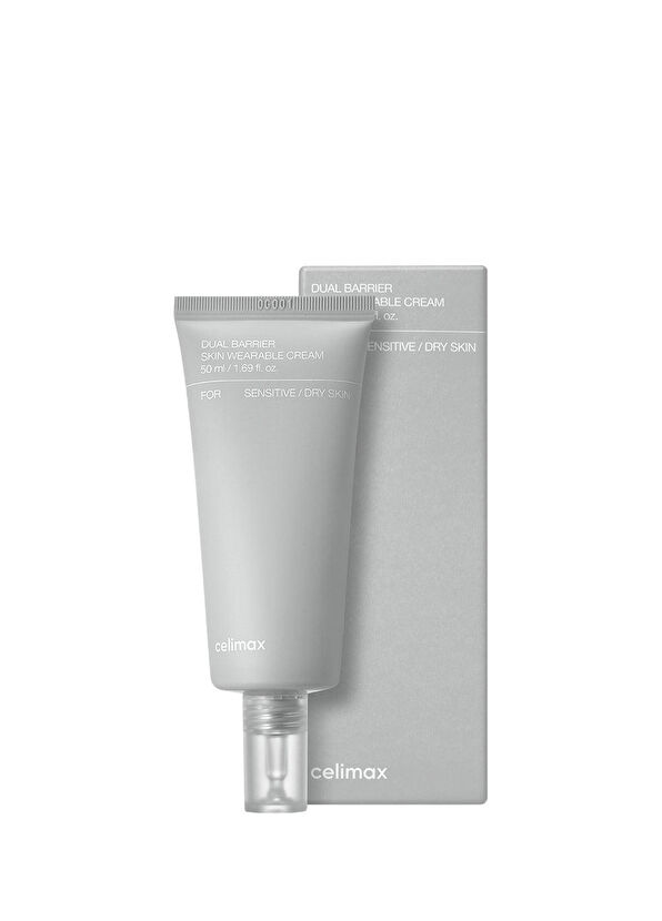 Celimax Dual Barrier Skin Wearable Krem Hassas ve Kuru Ciltlere Bariyer Onarıcı Nemlendirici Yüz Kremi 50 ml - 1