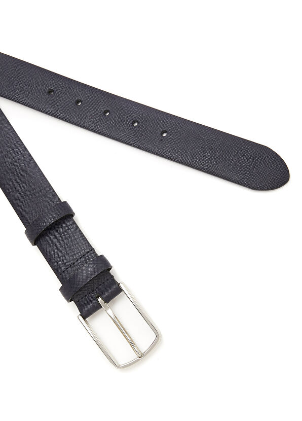 Beymen Club Lacivert Erkek Deri Kemer - 2