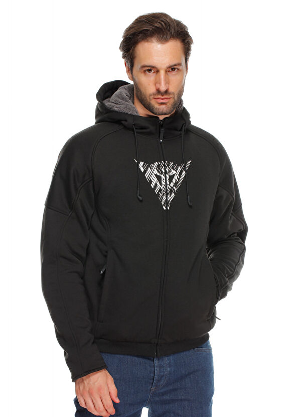 Dainese Bovisa Black White Erkek Motorsiklet Montu - 2