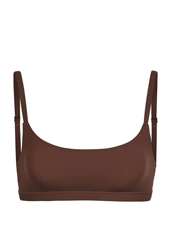 Skims Fits Everybody Scoop Koyu Kahverengi Sütyen - 1