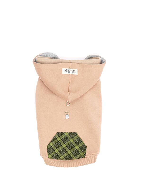 Mons Bons Scott Dog Beige Dog Sweatshirt - 2