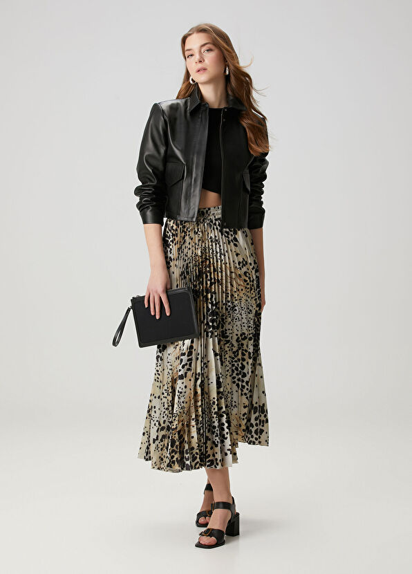 Beymen Club Black Leather Jacket - 3