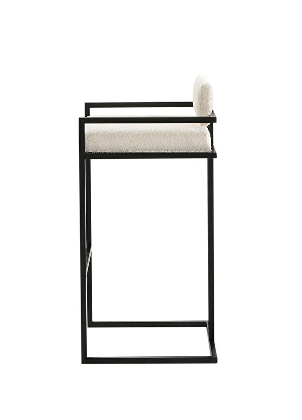 Solano Design Tush Beyaz Bar Sandalyesi - 2