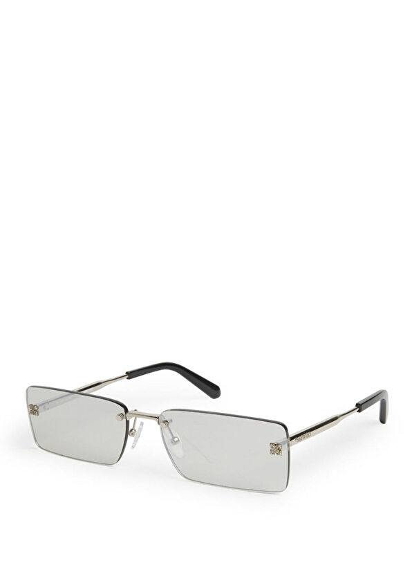 Off-White OERI096F Gümüş Metal Kadın Güneş Gözlüğü - 2