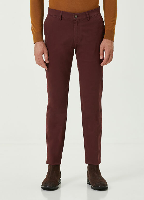 Beymen Club Drop 8 Bordo Spor Pantolon - 2