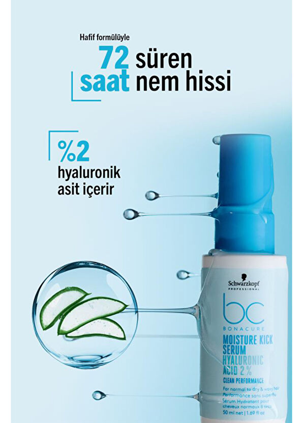 Bonacure BC Clean Nemlendirici Saç Serumu 50 ml - 2
