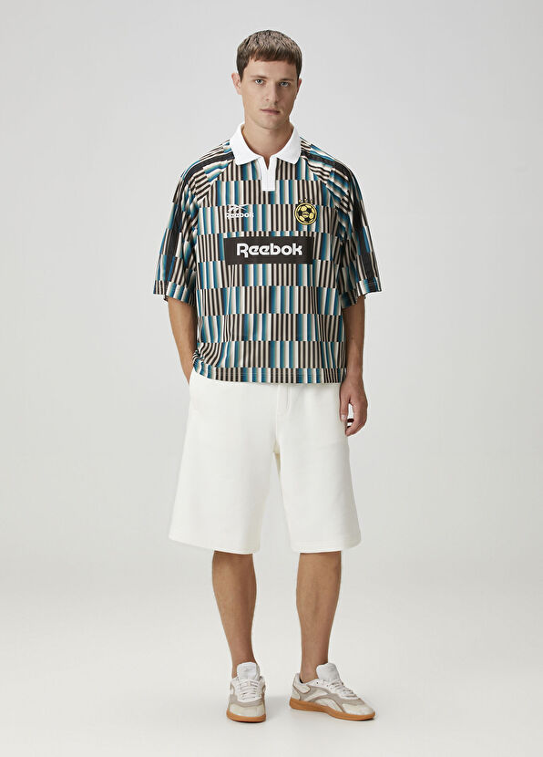Reebok Soccer Patterned Polo T-Shirt - 2