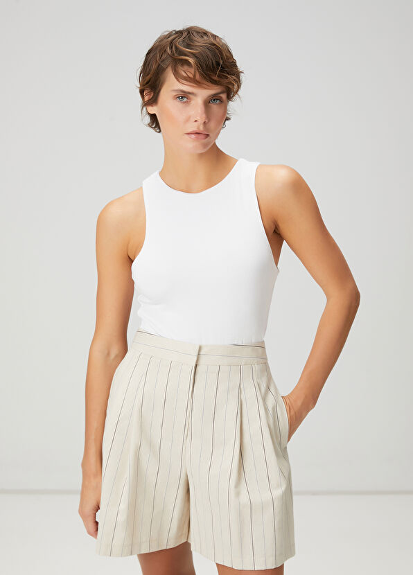 Beymen Club White Tank Top - 1
