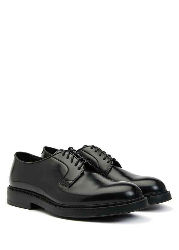 Doucal's Black Men's Leather Loafer - 2