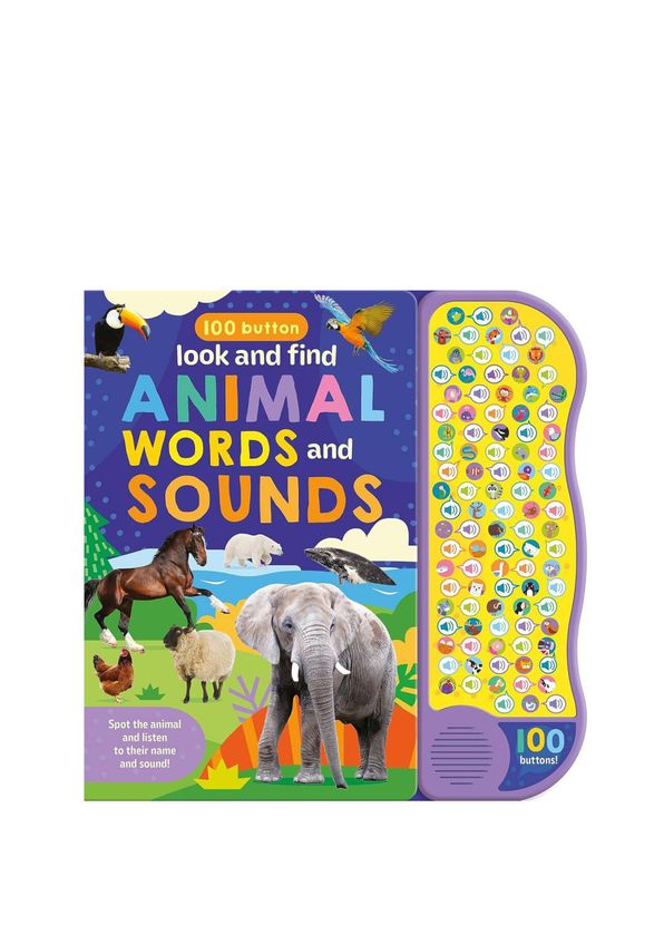 North Parade Publishing - Animals 100 Button Sound Book Yabancı Dil ...