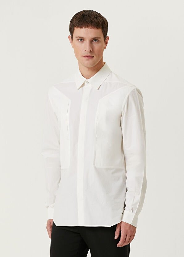 Rick Owens Beyaz Gömlek - 1