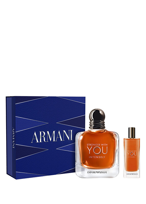 Giorgio Armani Stronger With You Intensely Parfüm Seti - 1