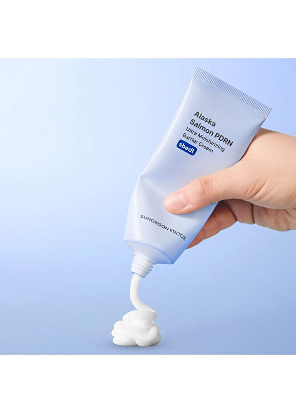 Sungboon Editor Alaska Salmon PDRN Ultra Moisturizing Barrier Cream PDRN & Niasinamid ile Cilt Bariyerini Güçlendiren Nemlendirici Yüz Kremi 50 ml - 3