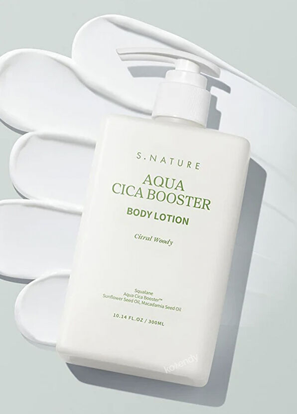 S.Nature Aqua Cica Booster Body Lotion Moisturizing and Barrier Supporting Body Lotion 300 ml - 2