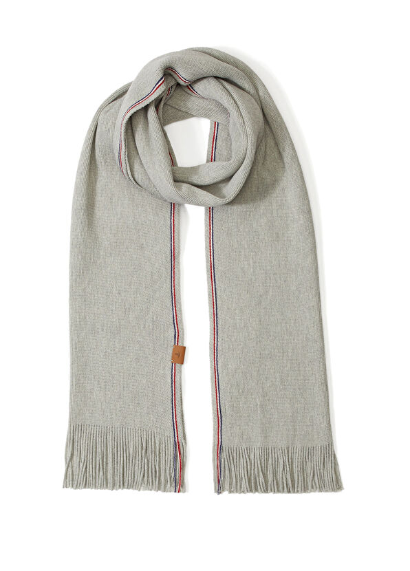 Beymen Club Grey Men's Wool Scarf - 1