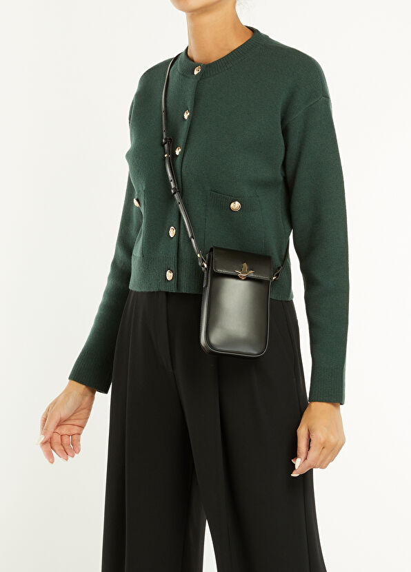 Beymen Club Mini Siyah Kadın Deri Çanta - 2