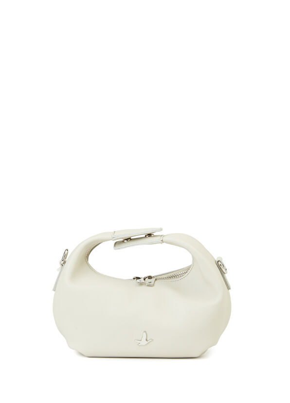 Beymen Club Ekru Kadın Deri Çapraz Çanta - 1