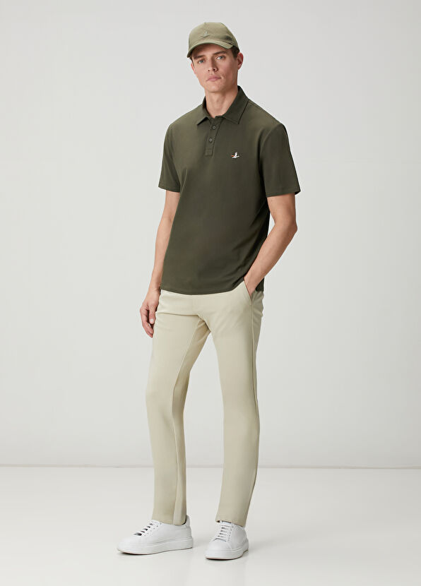 Beymen Club Comfort Fit Haki Polo Yaka T-shirt - 3