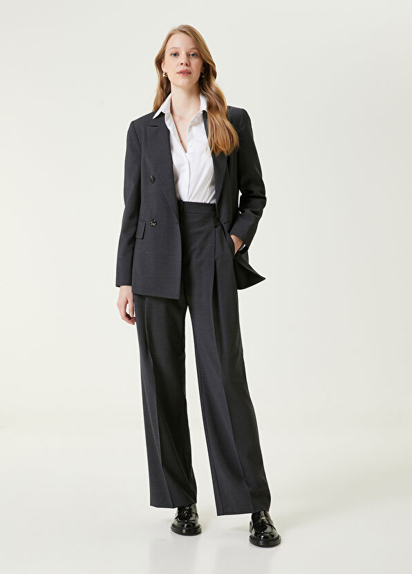 Beymen Club Antrasit Palazzo Pantolon - 1