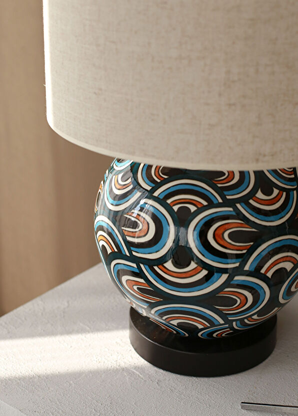 Tags Design Gaga Lamp El Yapımı Seramik Abajur - 2