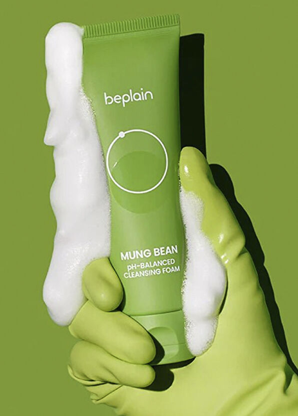 Beplain Beplain Mung Bean Ph-Balanced Cleansing Foam Yüz Temizleme Köpüğü 80 ml - 2