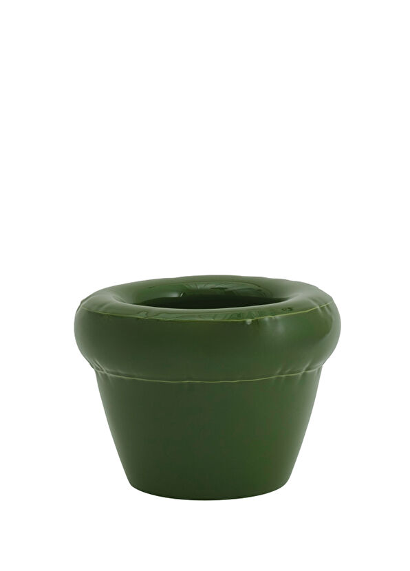 Home Studyo Pierre Moss Gloss Yeşil Seramik Saksı - 1