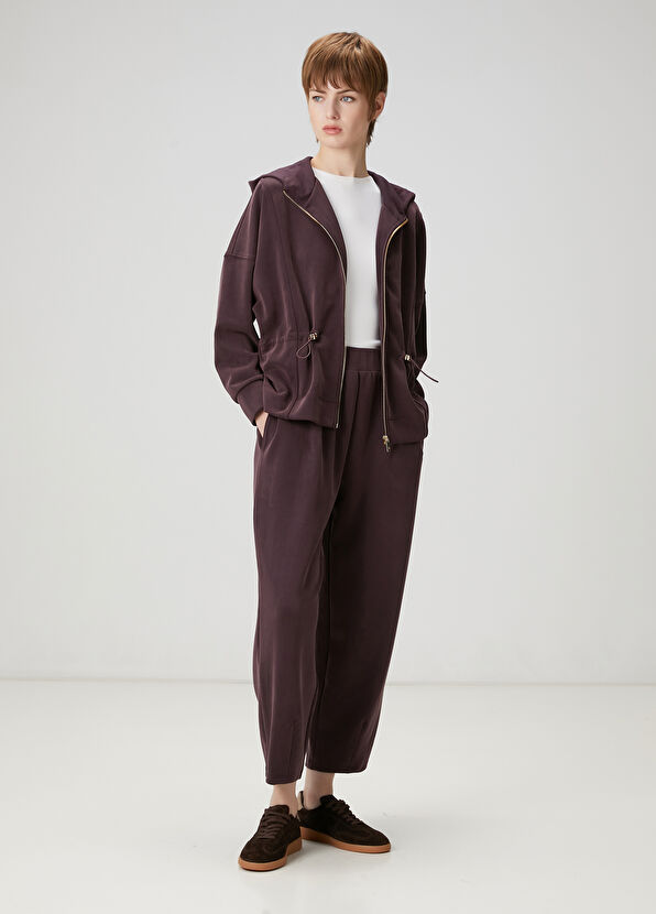 Beymen Club Mürdüm Beli Büzgülü Sweatshirt - 2