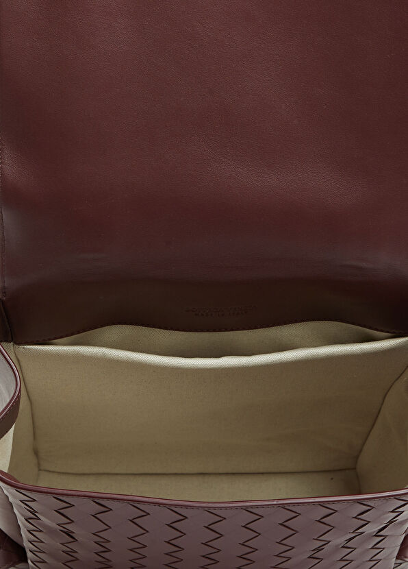 Back To School Bordo Erkek Deri Sırt Çantası - Görsel 5