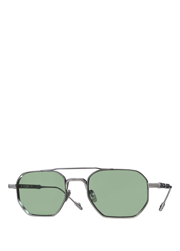 Philippe V. N26 Silver Jelly Yeşil Titanyum Unisex Güneş Gözlüğü - 2