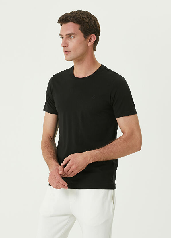 Beymen Club Siyah Basic T-shirt - 2