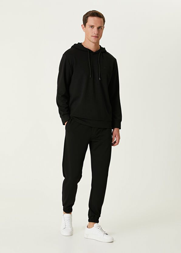 Beymen Club Siyah Kapüşonlu Sweatshirt - 2