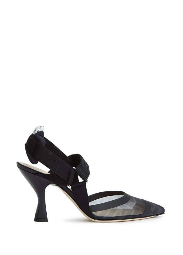 Fendi Calibri Black Heels - 1