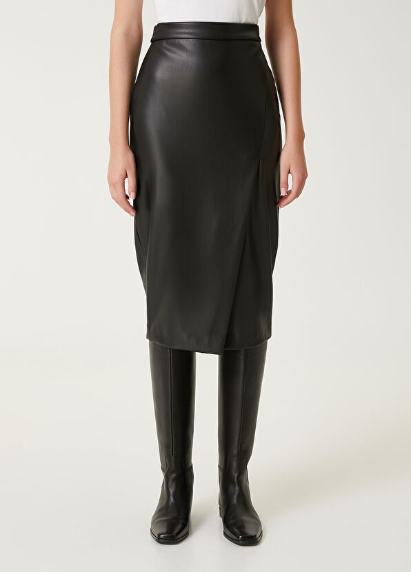 Beymen Club Black Midi Skirt - 2