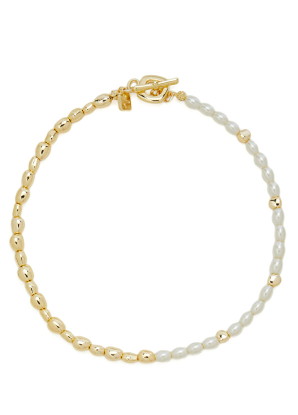 Beymen Club Gold White Women's Necklace - 2