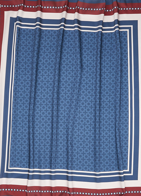 Beymen Club Blue Women's Twill Scarf - 2