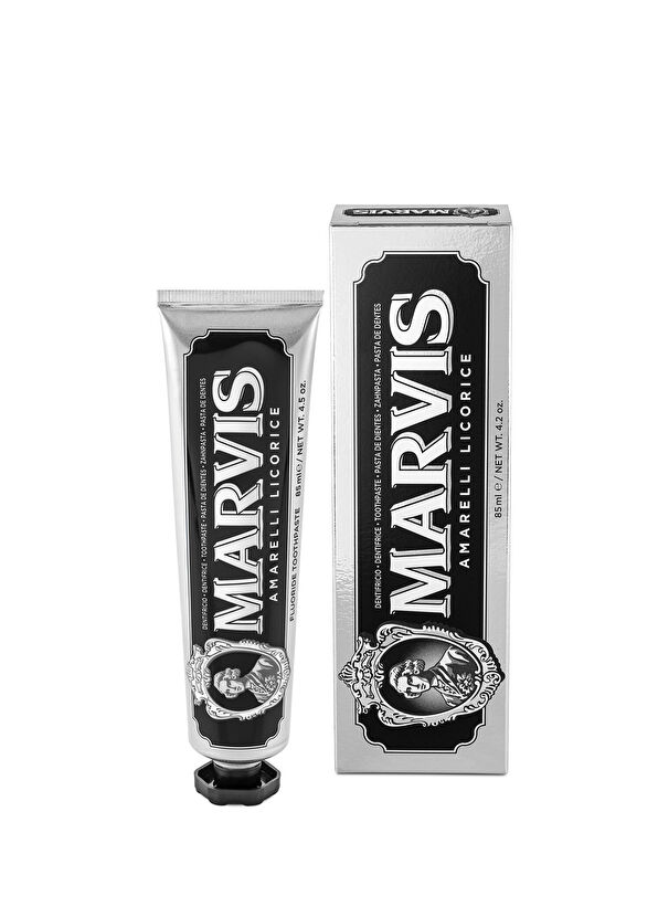 Marvis Amarelli Licorice Mint Meyankökü Diş Macunu 85 ml - 4
