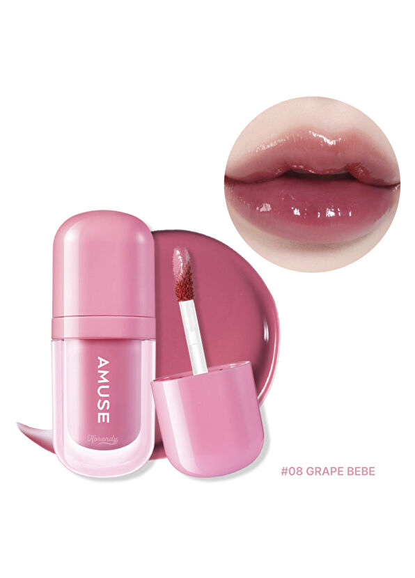 Amuse Bebe Meyve Özlü Dolgunlaştırıcı ve Besleyici Yağlı Tint Ruj 3,8 gr - 2