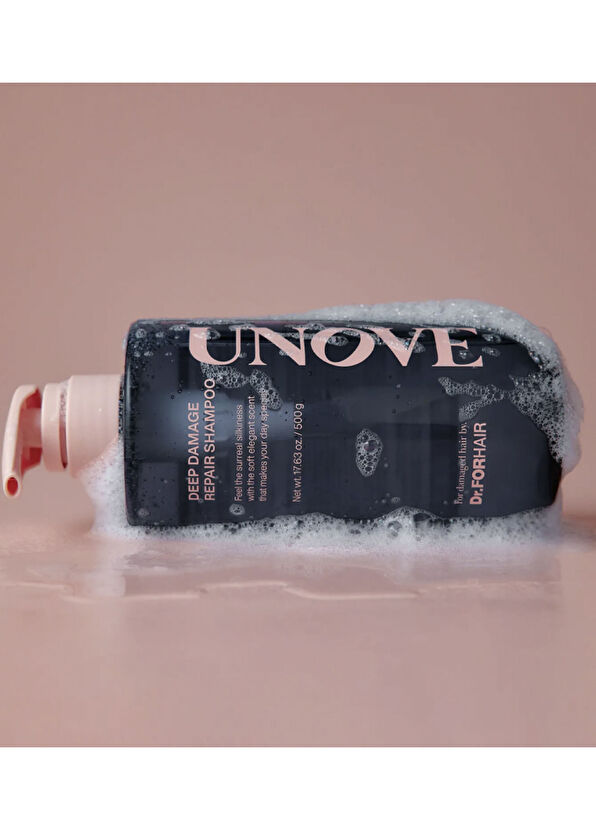 Unove Deep Damage Repair Hasar ve Kırılma Karşıtı Proteinli Besleyici Şampuan 500 ml - 2