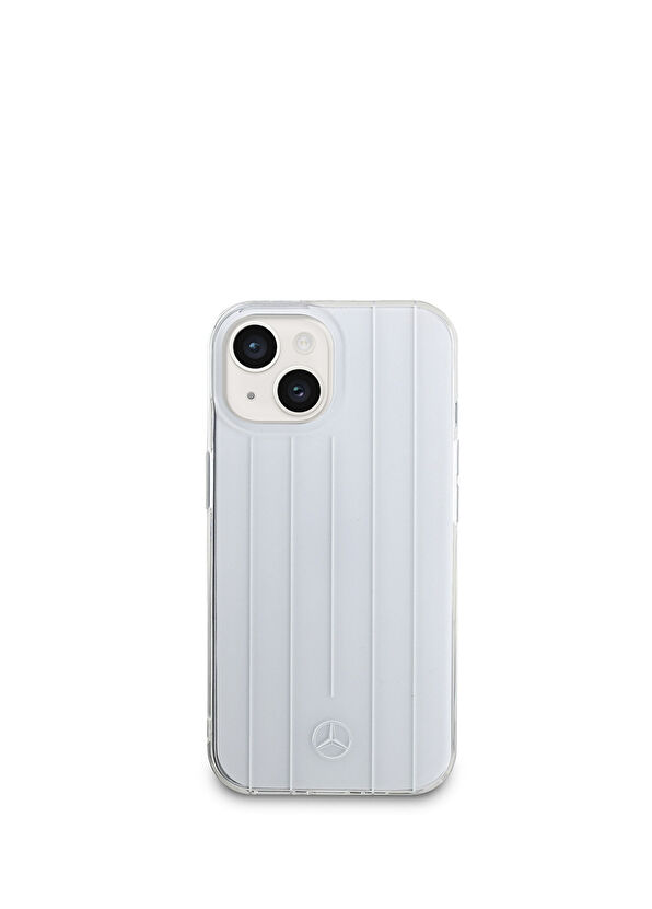 Mercedes New Urban 3 iPhone 15 Sert PC Paralel Çizgi Desenli Telefon Kılıfı - 2