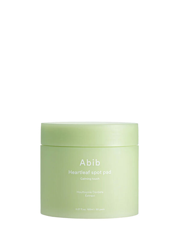 Abib Heartleaf Spot Pad Calming Touch Çift Yönlü Sakinleştirici Yatıştırıcı  80'li Cilt Pedleri Serum 150 ml - 1
